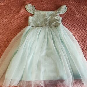 Elegant Mint Green Kids Dress